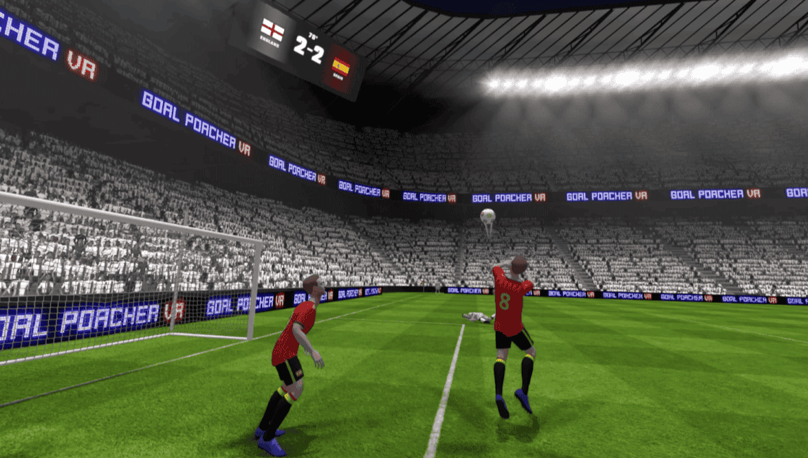 ゴール・ポシェットVR：サッカーVRゲーム undefined